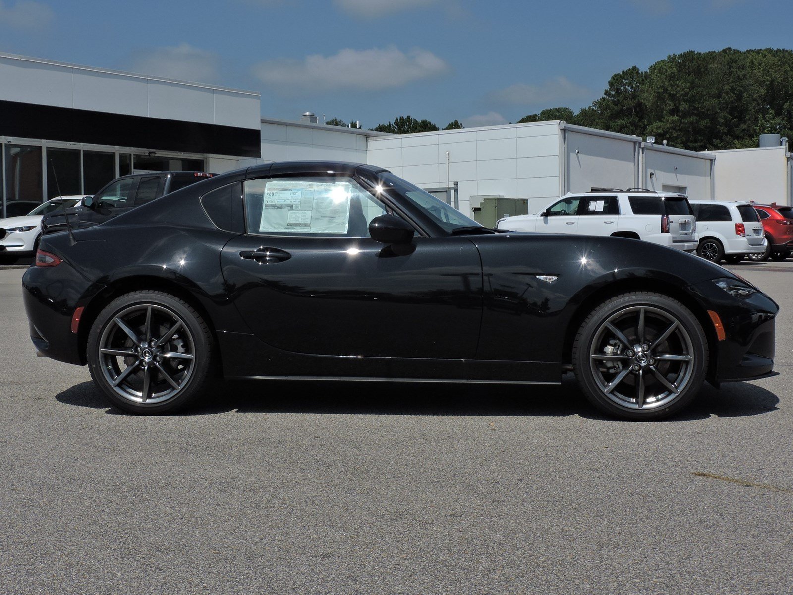 New 2019 Mazda Mx 5 Miata Rf Grand Touring Convertible In Wilson 14497m Medlin Mazda